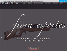 Tablet Screenshot of fioraesportes.com.br